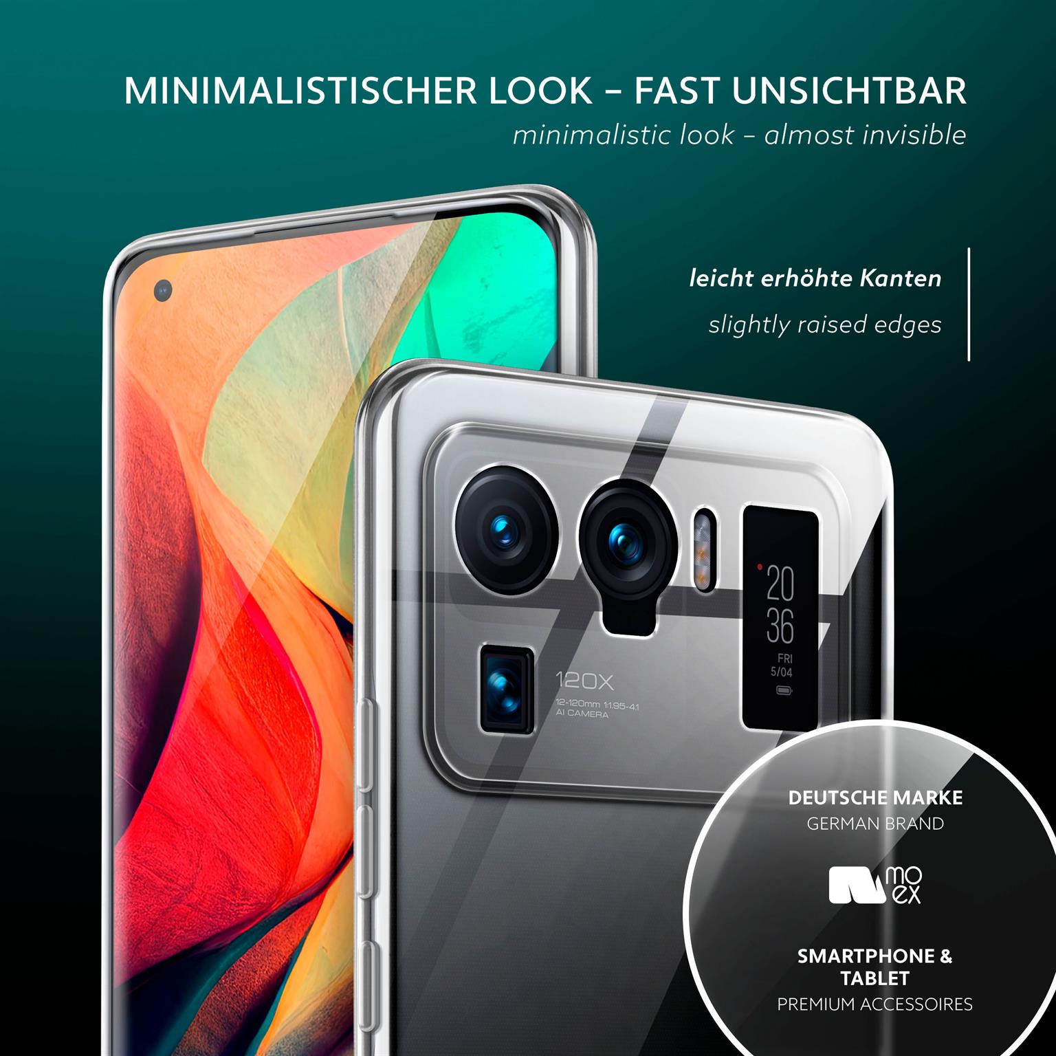 moex Aero Case Xiaomi Mi 11 Ultra durchsichtig aus Silikon – Weiteres Produktbild 4