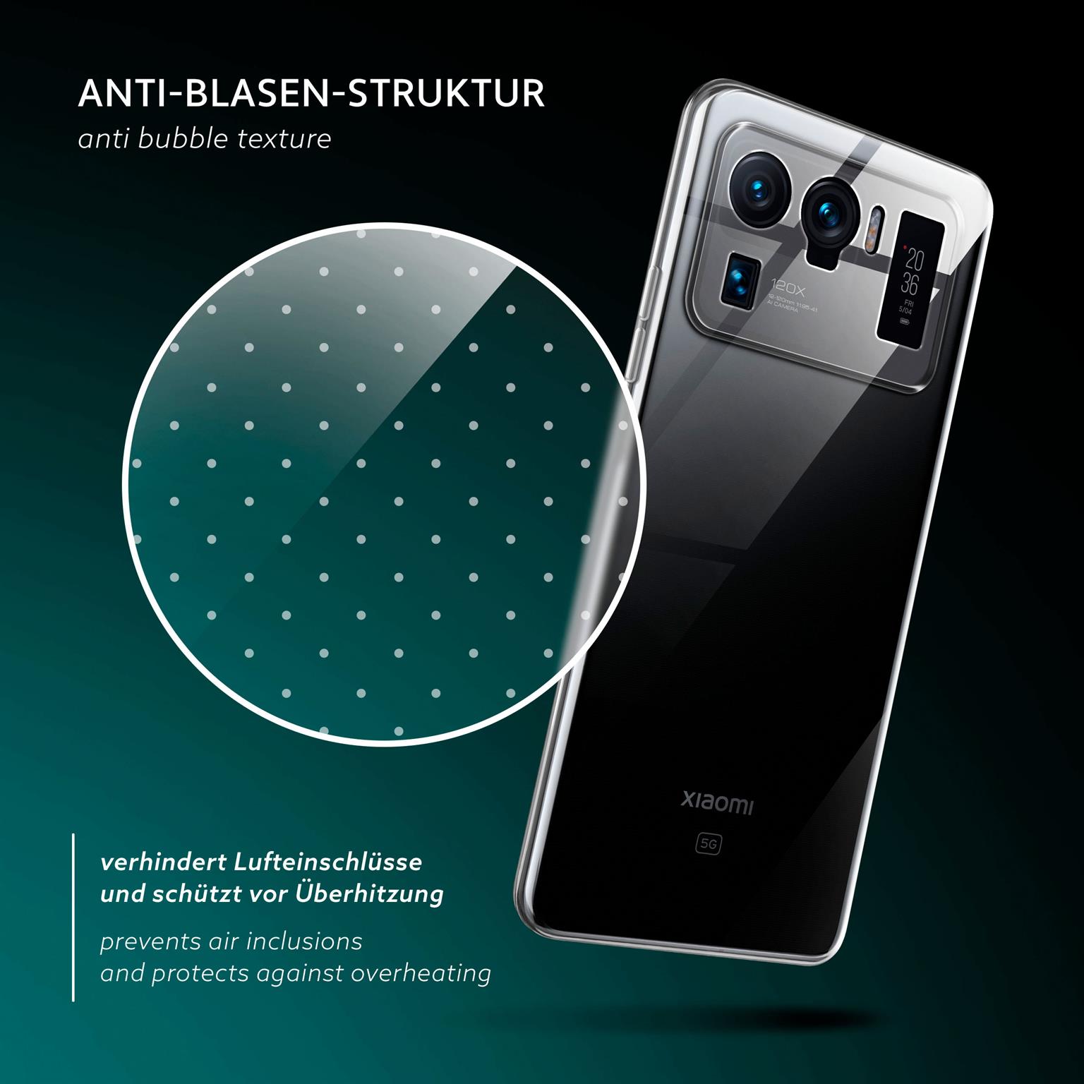 moex Aero Case Xiaomi Mi 11 Ultra durchsichtig aus Silikon – Weiteres Produktbild 6