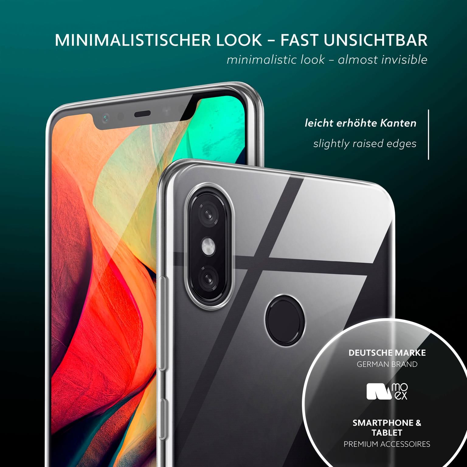moex Aero Case Xiaomi Mi 8 durchsichtig aus Silikon – Weiteres Produktbild 4 moex Aero Case Xiaomi Mi 8 durchsichtig aus Silikon – Weiteres Produktbild 4