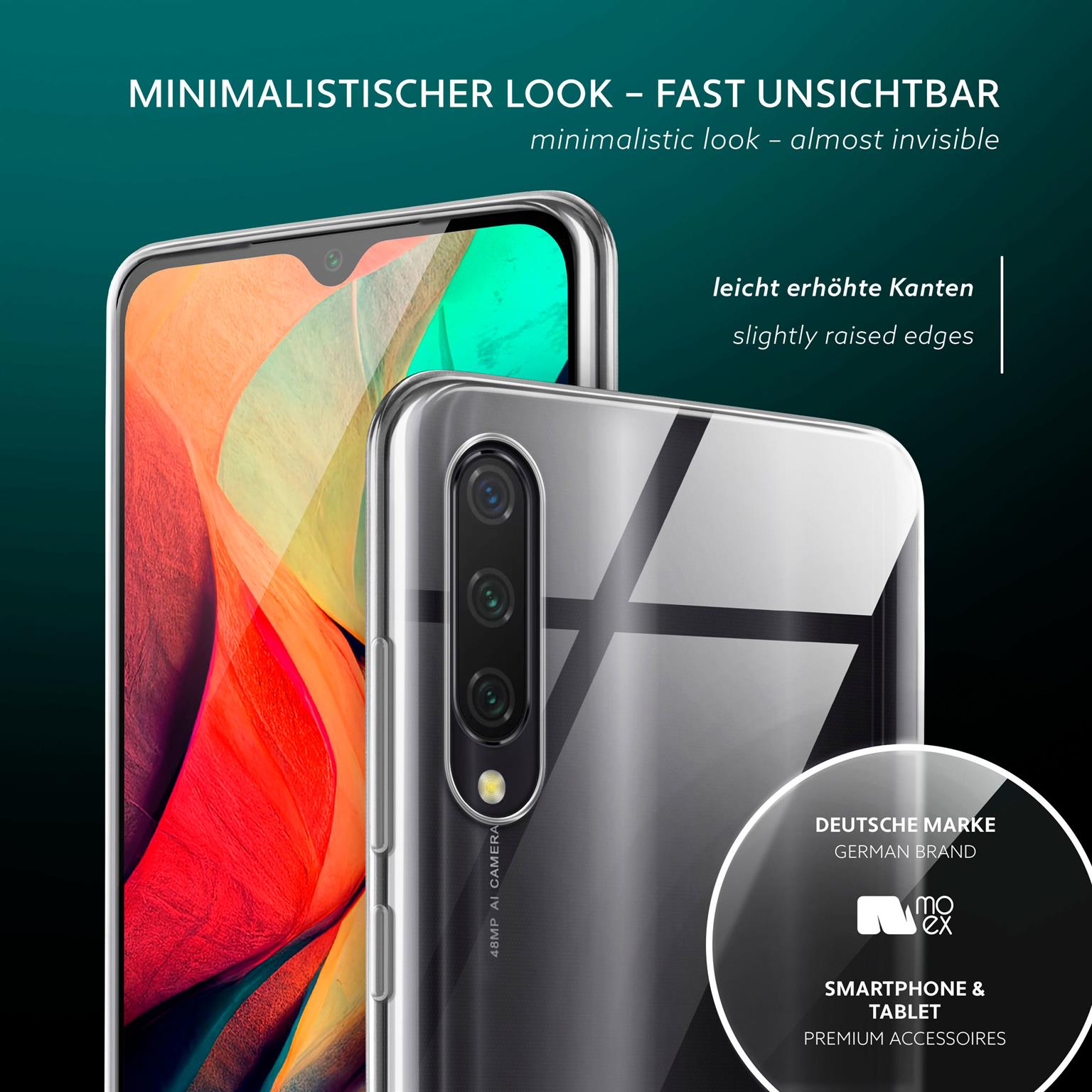 moex Aero Case Xiaomi Mi 9 Lite durchsichtig aus Silikon – Weiteres Produktbild 4 moex Aero Case Xiaomi Mi 9 Lite durchsichtig aus Silikon – Weiteres Produktbild 4
