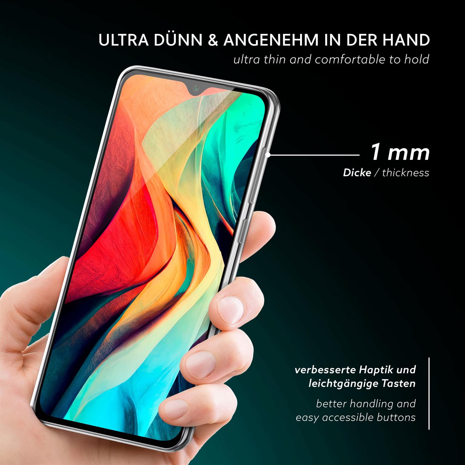 moex Aero Case Xiaomi Mi 9 Explorer durchsichtig aus Silikon – Weiteres Produktbild 1