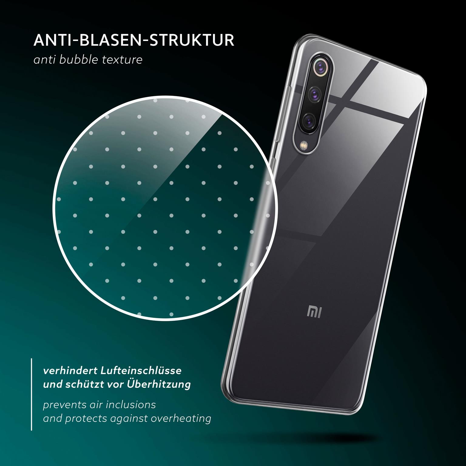 moex Aero Case Xiaomi Mi 9 Explorer durchsichtig aus Silikon – Weiteres Produktbild 5
