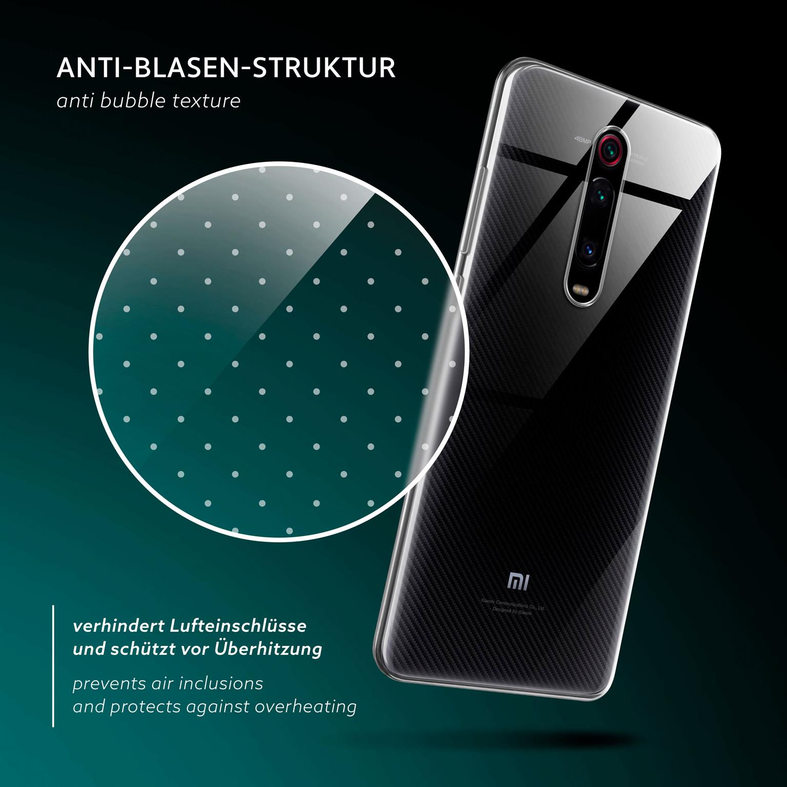 moex Aero Case Xiaomi Mi 9T Pro durchsichtig aus Silikon – Weiteres Produktbild 6