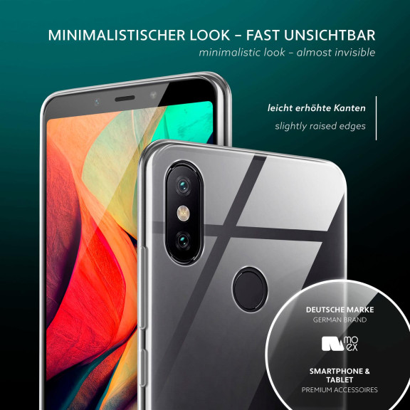 moex Aero Case Xiaomi Mi A2 durchsichtig aus Silikon – Weiteres Produktbild 4 moex Aero Case Xiaomi Mi A2 durchsichtig aus Silikon – Weiteres Produktbild 4