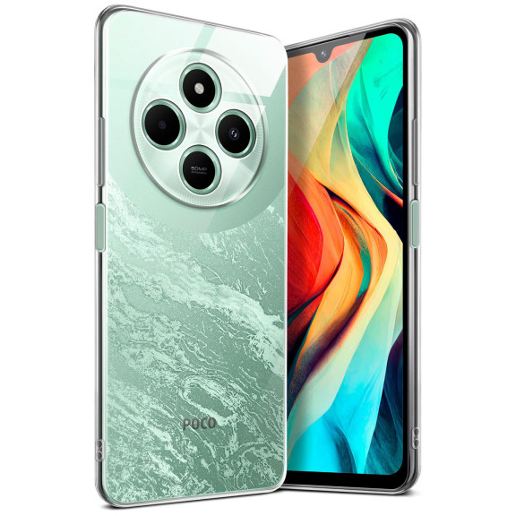 moex Aero Case Poco C75 durchsichtig aus Silikon – Weiteres Produktbild 1