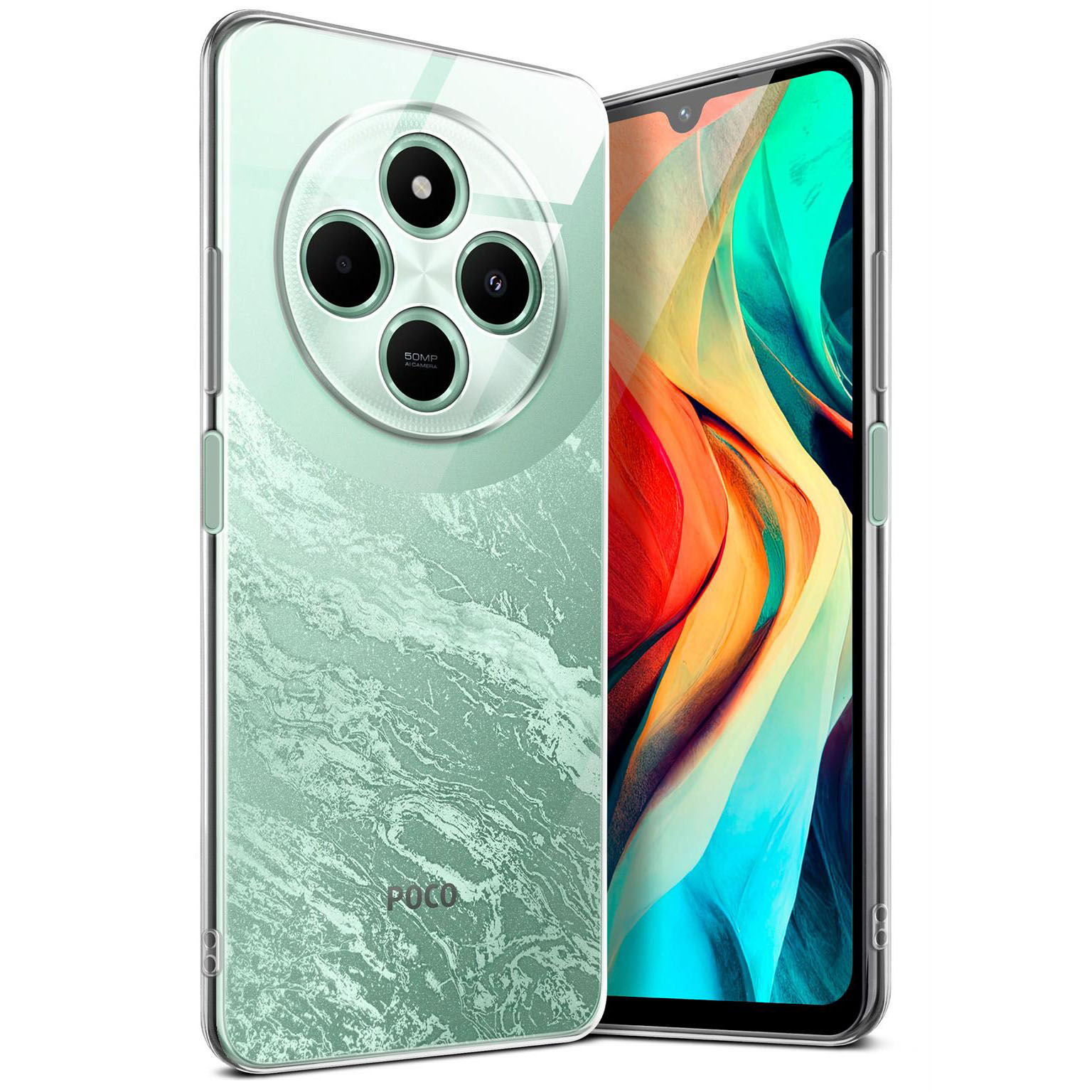 moex Aero Case Poco C75 durchsichtig aus Silikon – undefined
