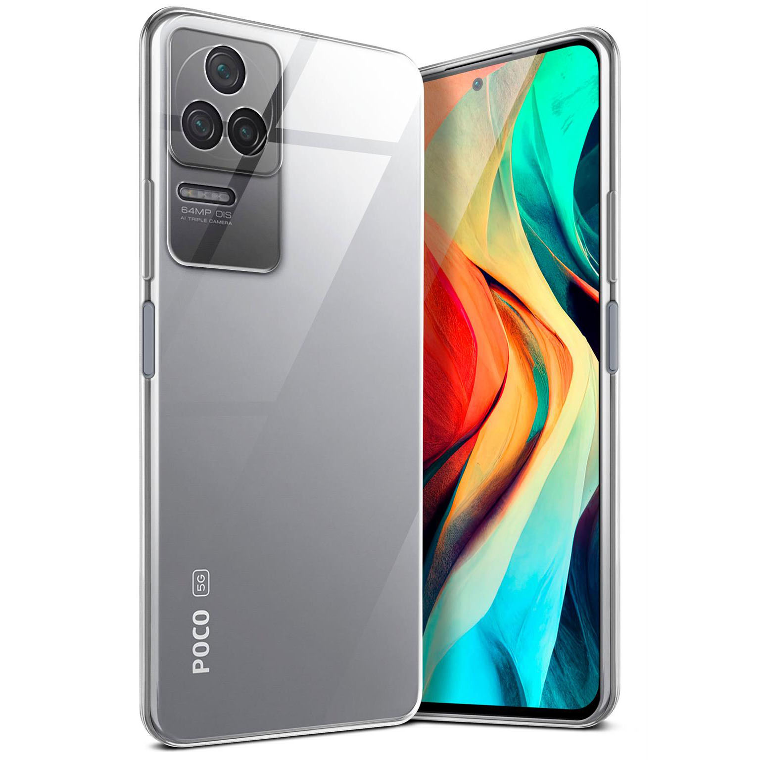 moex Aero Case Poco F4 durchsichtig aus Silikon – undefined