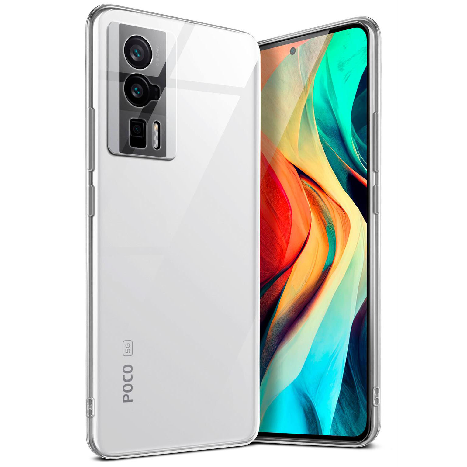 moex Aero Case Poco F5 Pro durchsichtig aus Silikon – undefined