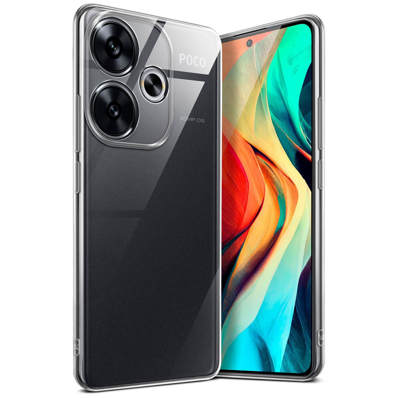 moex Aero Case Poco F6 durchsichtig aus Silikon – undefined