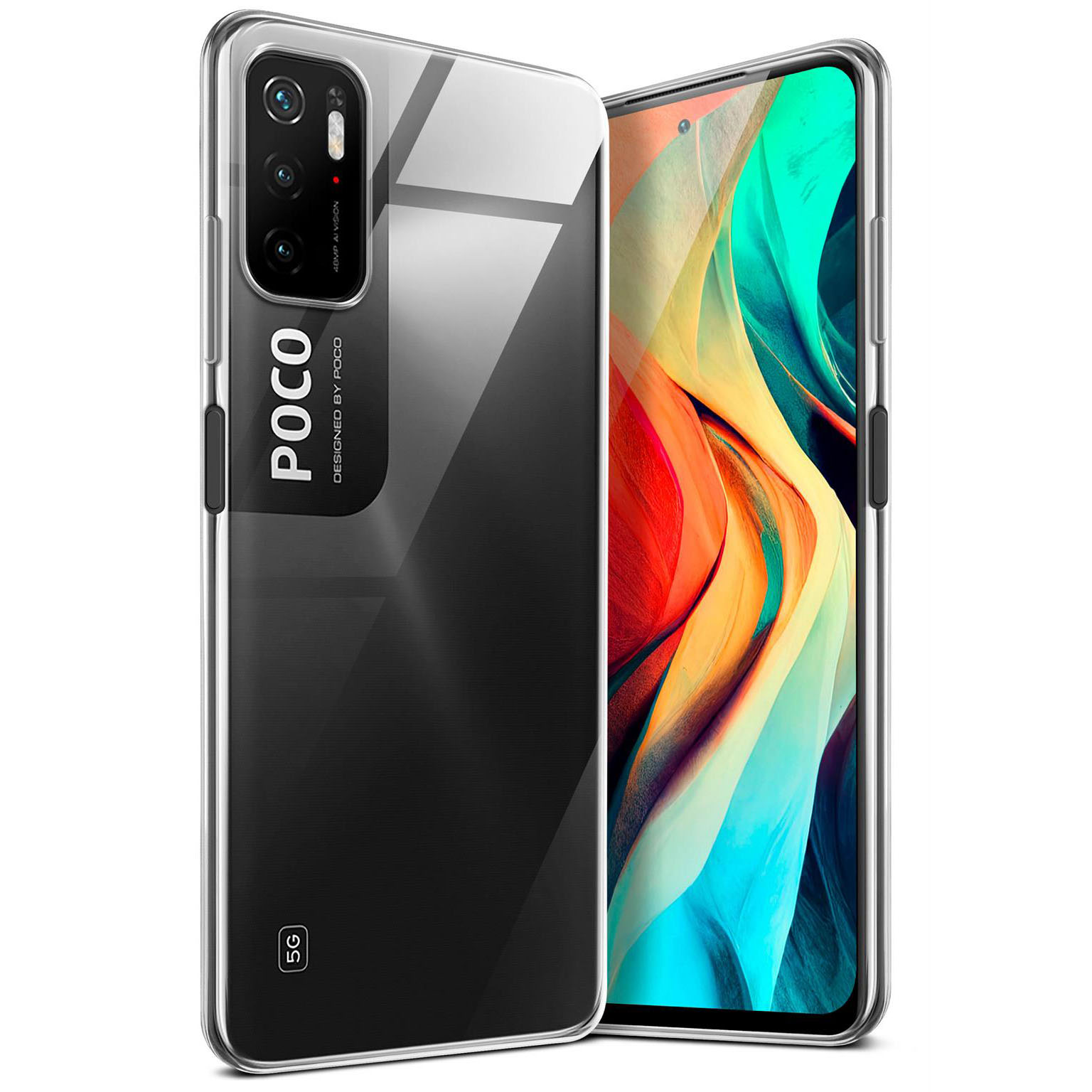 moex Aero Case Poco M3 Pro 5G durchsichtig aus Silikon – undefined