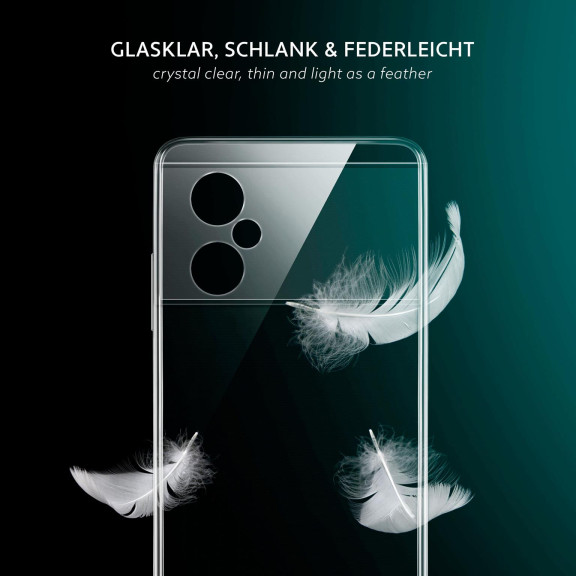 moex Aero Case Poco M4 5G durchsichtig aus Silikon – Weiteres Produktbild 3