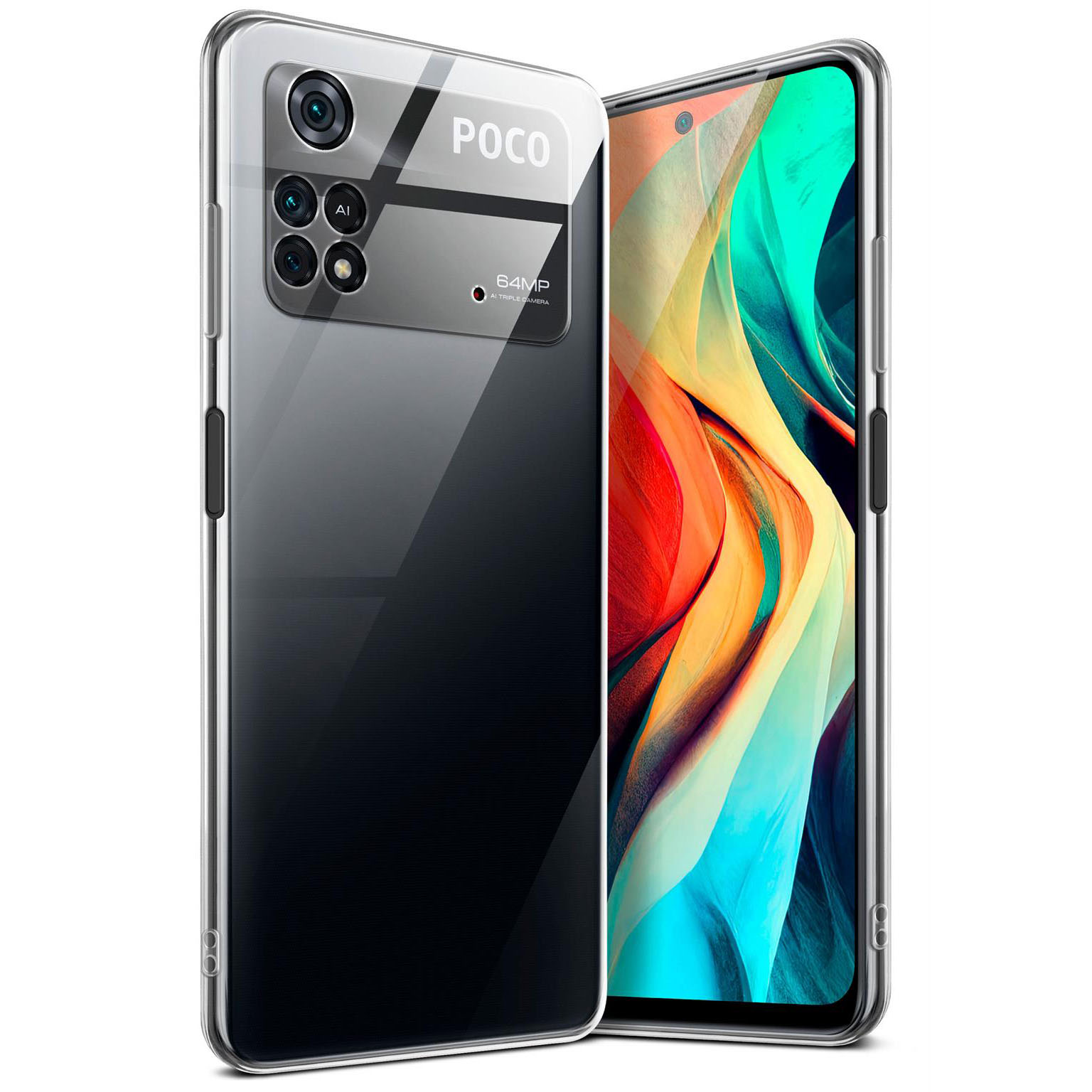 moex Aero Case Poco M4 Pro durchsichtig aus Silikon – undefined