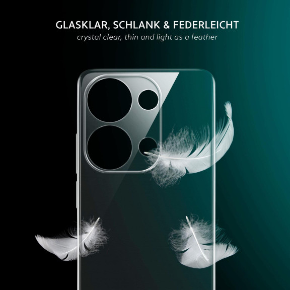 moex Aero Case Poco M6 Pro (4G) durchsichtig aus Silikon – Weiteres Produktbild 3