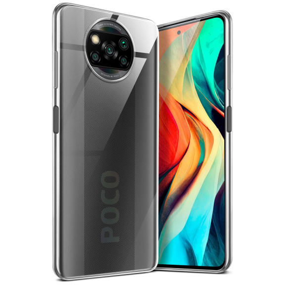 moex Aero Case Poco X3 NFC durchsichtig aus Silikon – Weiteres Produktbild 1