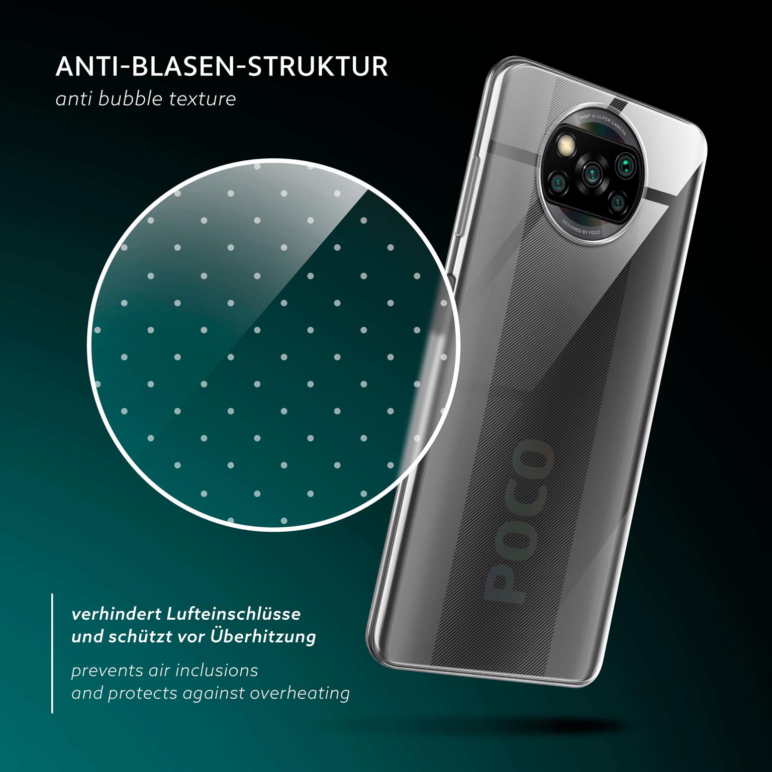 moex Aero Case Poco X3 NFC durchsichtig aus Silikon – Weiteres Produktbild 6 moex Aero Case Poco X3 NFC durchsichtig aus Silikon – Weiteres Produktbild 6