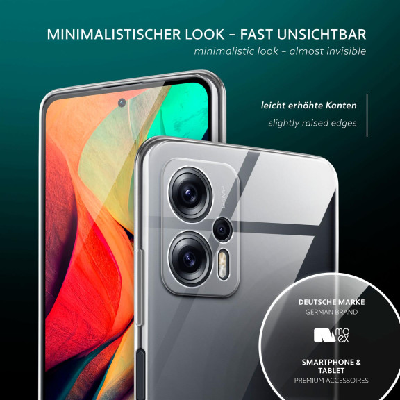 moex Aero Case Poco X4 GT durchsichtig aus Silikon – Weiteres Produktbild 4 moex Aero Case Poco X4 GT durchsichtig aus Silikon – Weiteres Produktbild 4