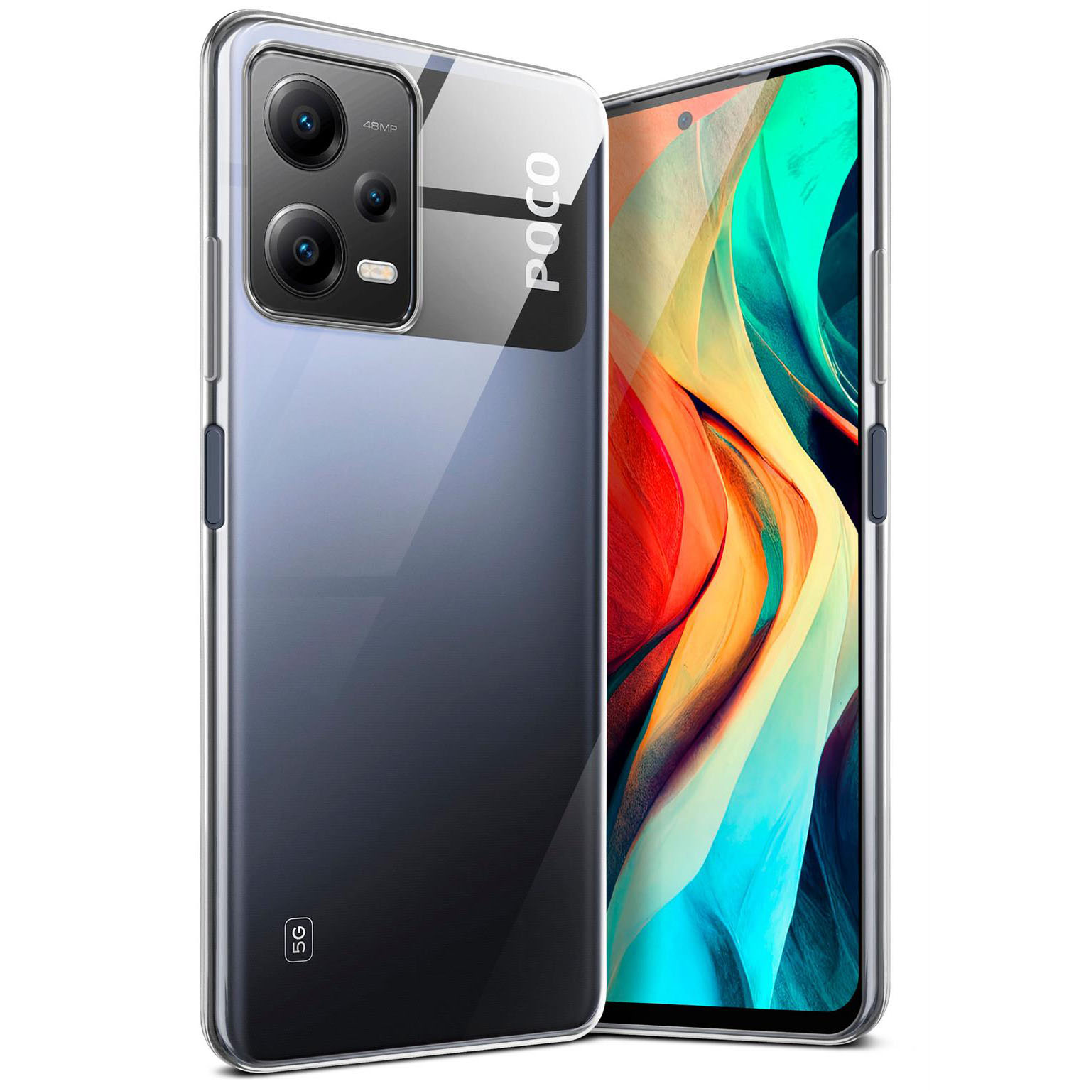 moex Aero Case Poco X5 5G durchsichtig aus Silikon – undefined