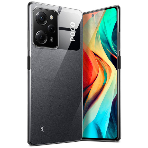 moex Aero Case Poco X5 Pro 5G durchsichtig aus Silikon – Weiteres Produktbild 1 moex Aero Case Poco X5 Pro 5G durchsichtig aus Silikon – Weiteres Produktbild 1
