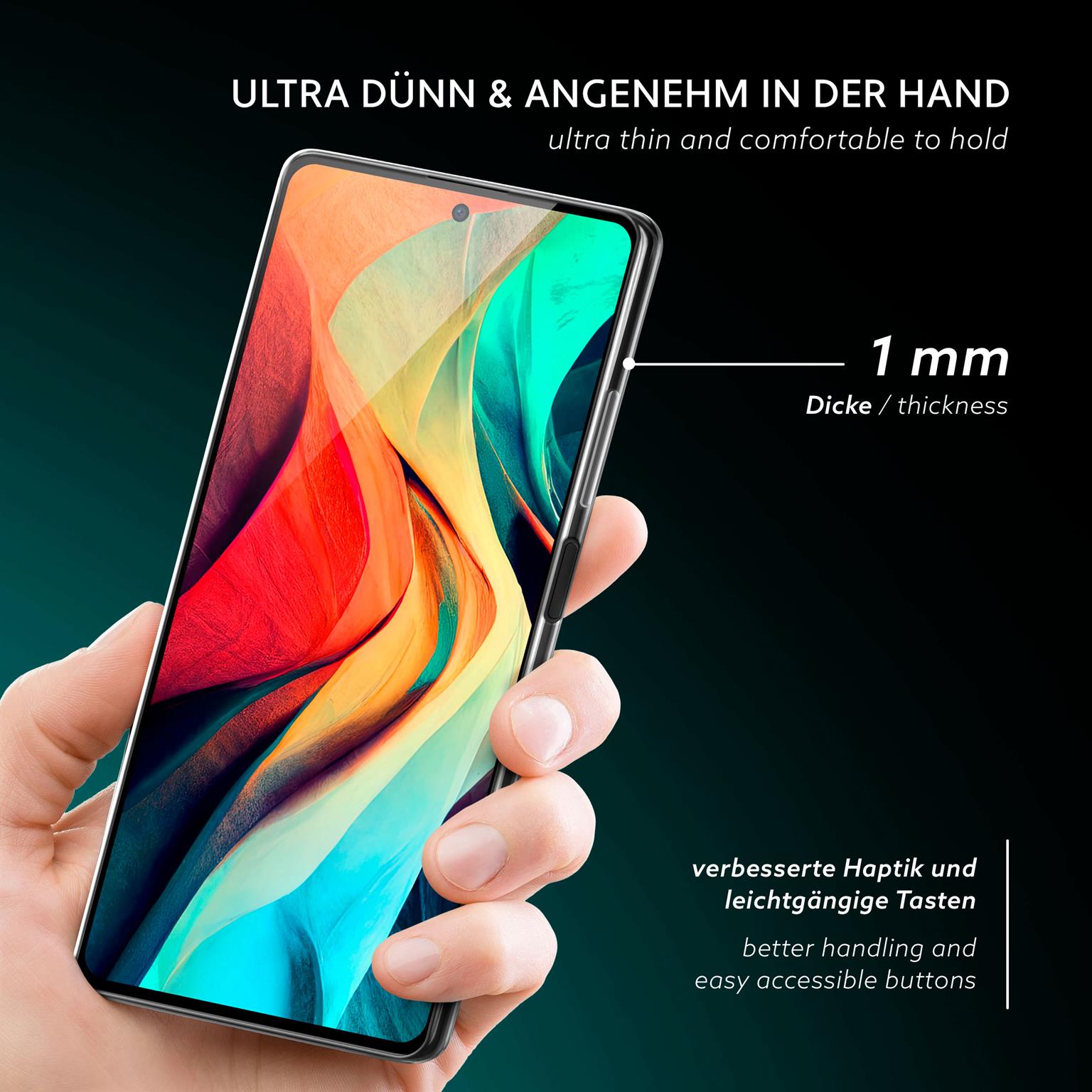 moex Aero Case Poco X5 Pro 5G durchsichtig aus Silikon – Weiteres Produktbild 2 moex Aero Case Poco X5 Pro 5G durchsichtig aus Silikon – Weiteres Produktbild 2