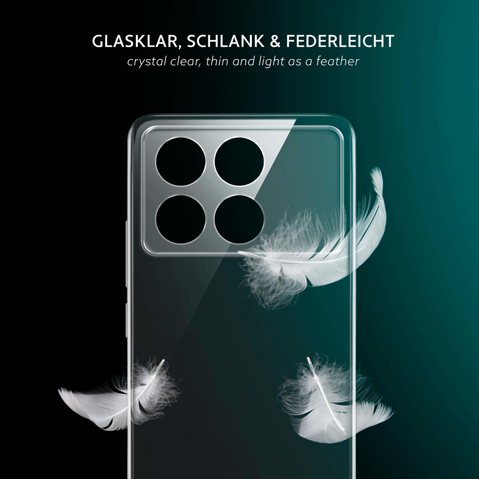 moex Aero Case Poco X6 Pro durchsichtig aus Silikon – Weiteres Produktbild 3
