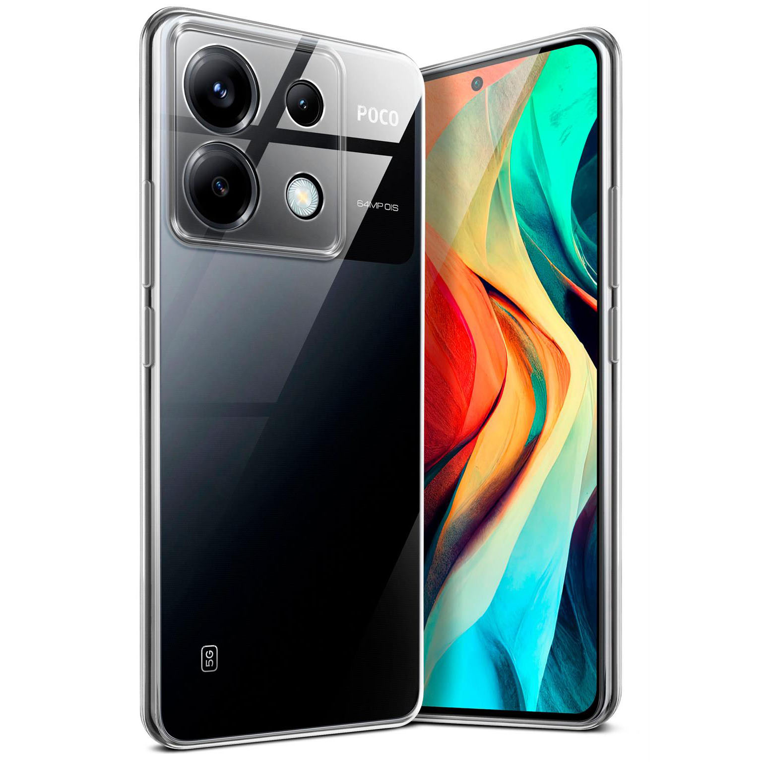 moex Aero Case Poco X6 durchsichtig aus Silikon – Weiteres Produktbild 1 moex Aero Case Poco X6 durchsichtig aus Silikon – Weiteres Produktbild 1