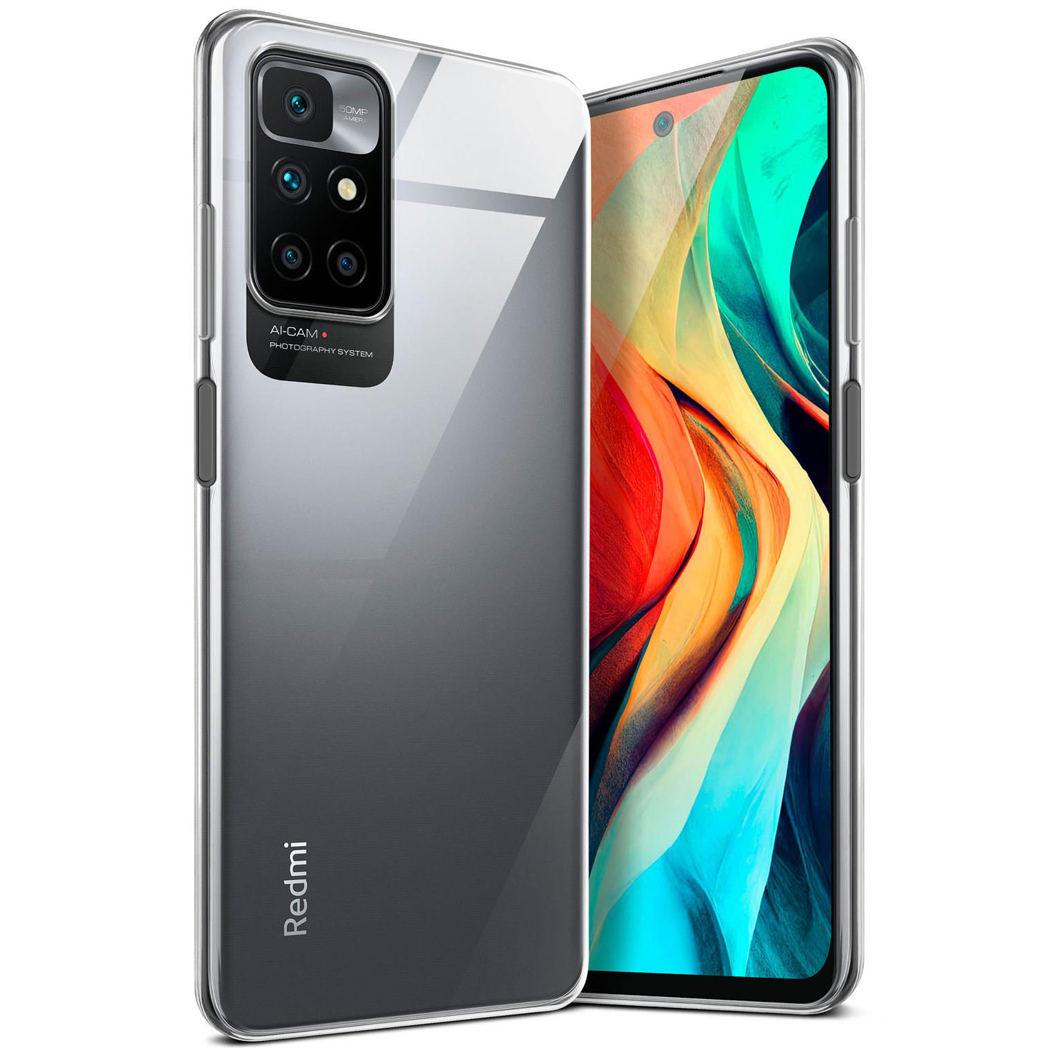 moex Aero Case Redmi 10 durchsichtig aus Silikon – undefined