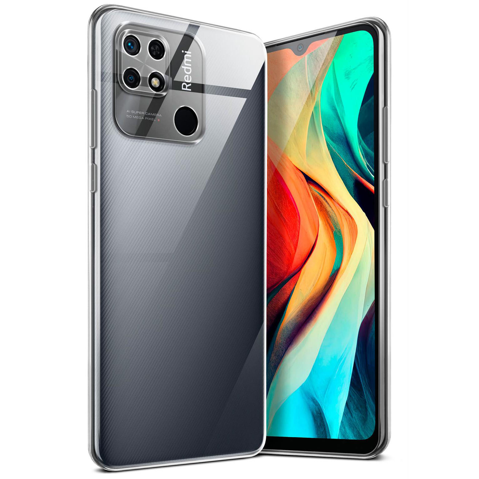 moex Aero Case Redmi 10C durchsichtig aus Silikon – undefined