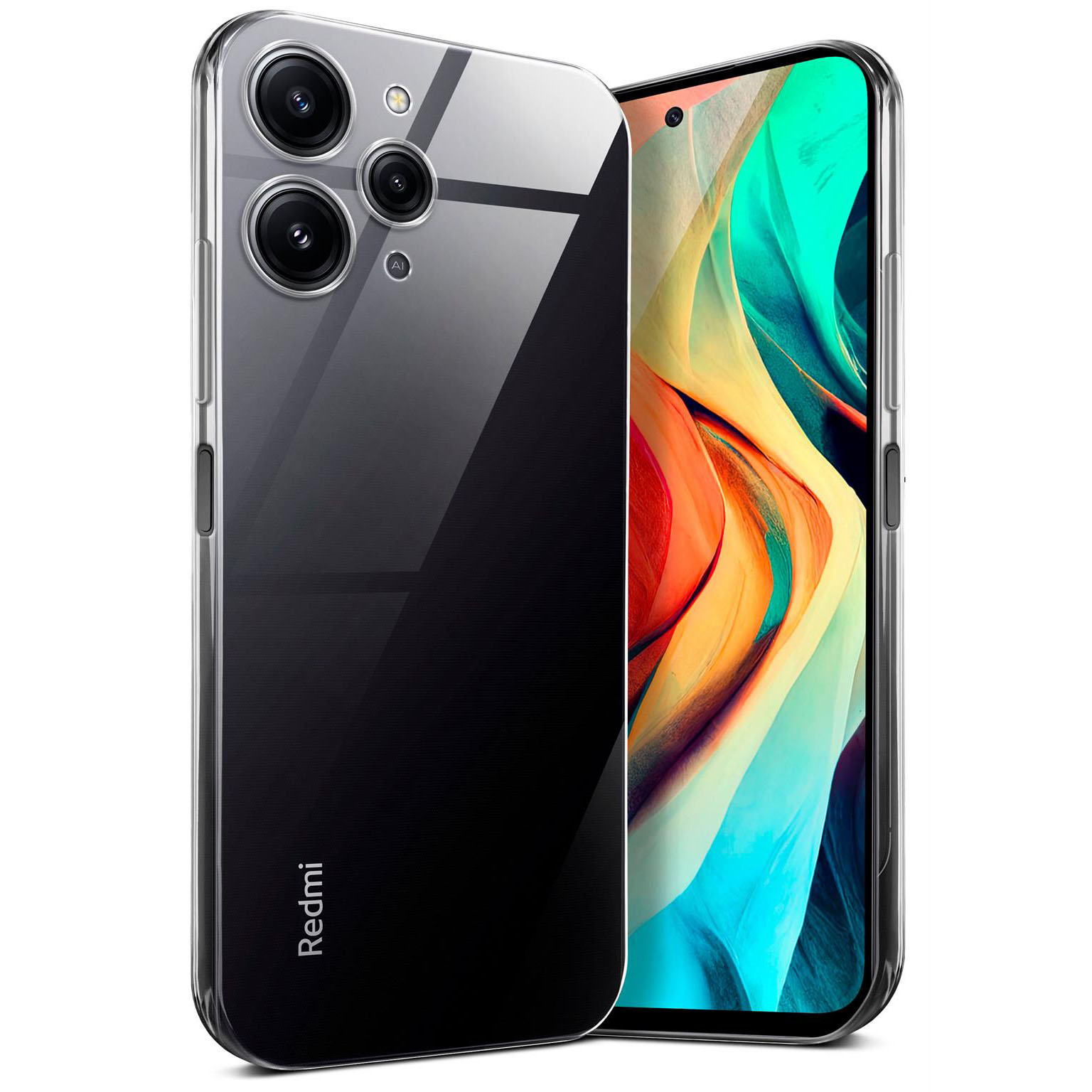moex Aero Case Redmi 12 durchsichtig aus Silikon – undefined