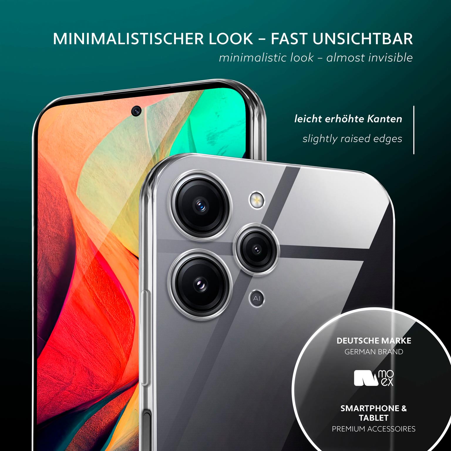 moex Aero Case Redmi 12 durchsichtig aus Silikon – Weiteres Produktbild 4 moex Aero Case Redmi 12 durchsichtig aus Silikon – Weiteres Produktbild 4