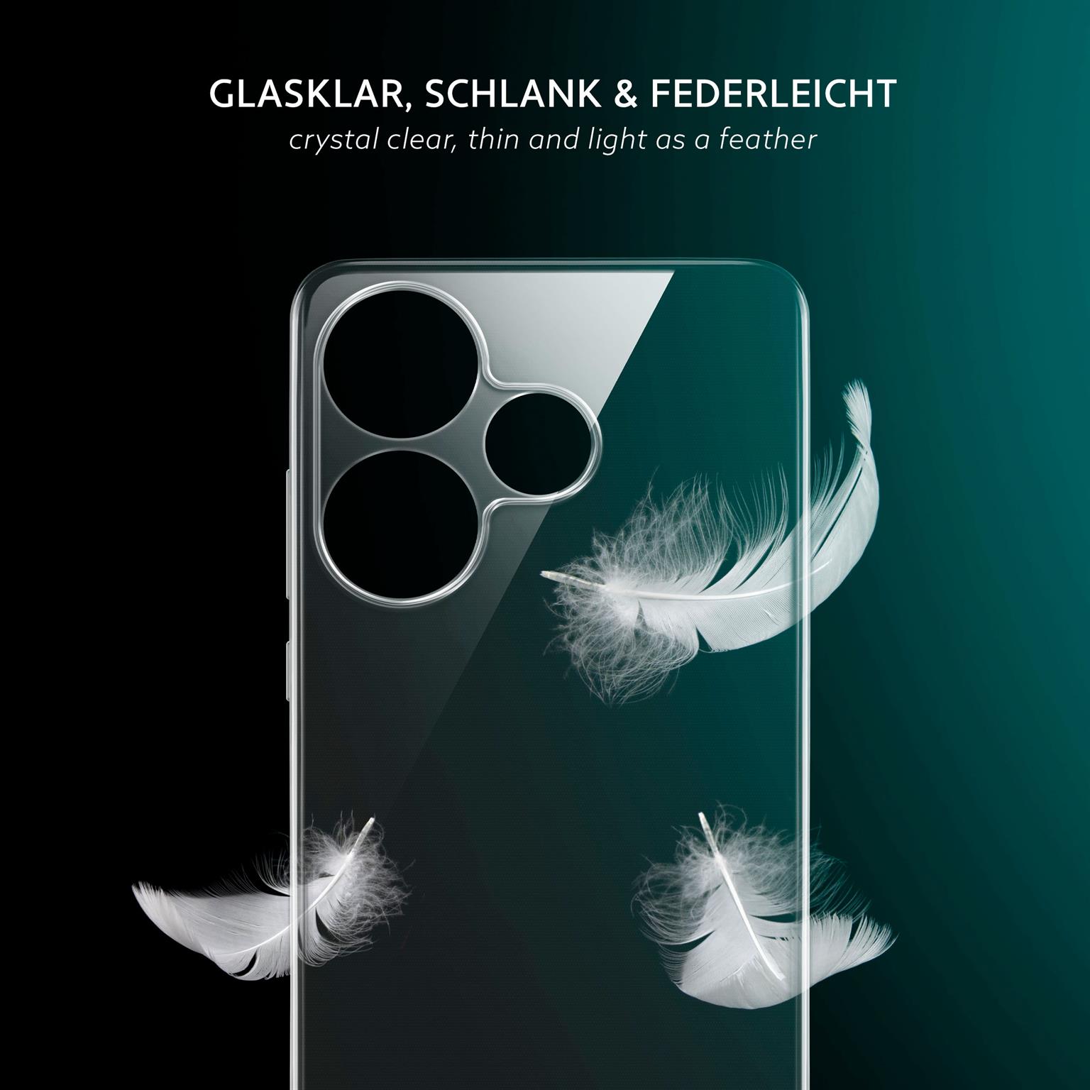 moex Aero Case Redmi 13 durchsichtig aus Silikon – Weiteres Produktbild 3