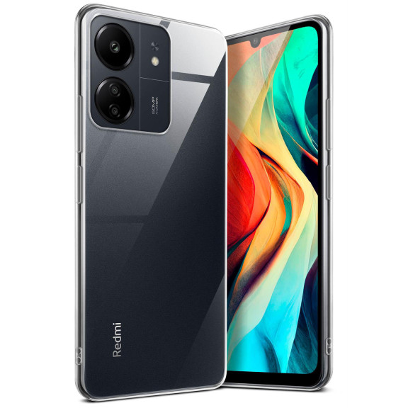 moex Aero Case Redmi 13C durchsichtig aus Silikon – Weiteres Produktbild 1