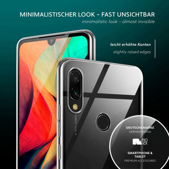 moex Aero Case Redmi 7 durchsichtig aus Silikon – Weiteres Produktbild 4 moex Aero Case Redmi 7 durchsichtig aus Silikon – Weiteres Produktbild 4