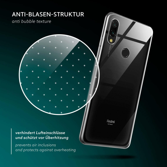 moex Aero Case Redmi 7 durchsichtig aus Silikon – Weiteres Produktbild 6