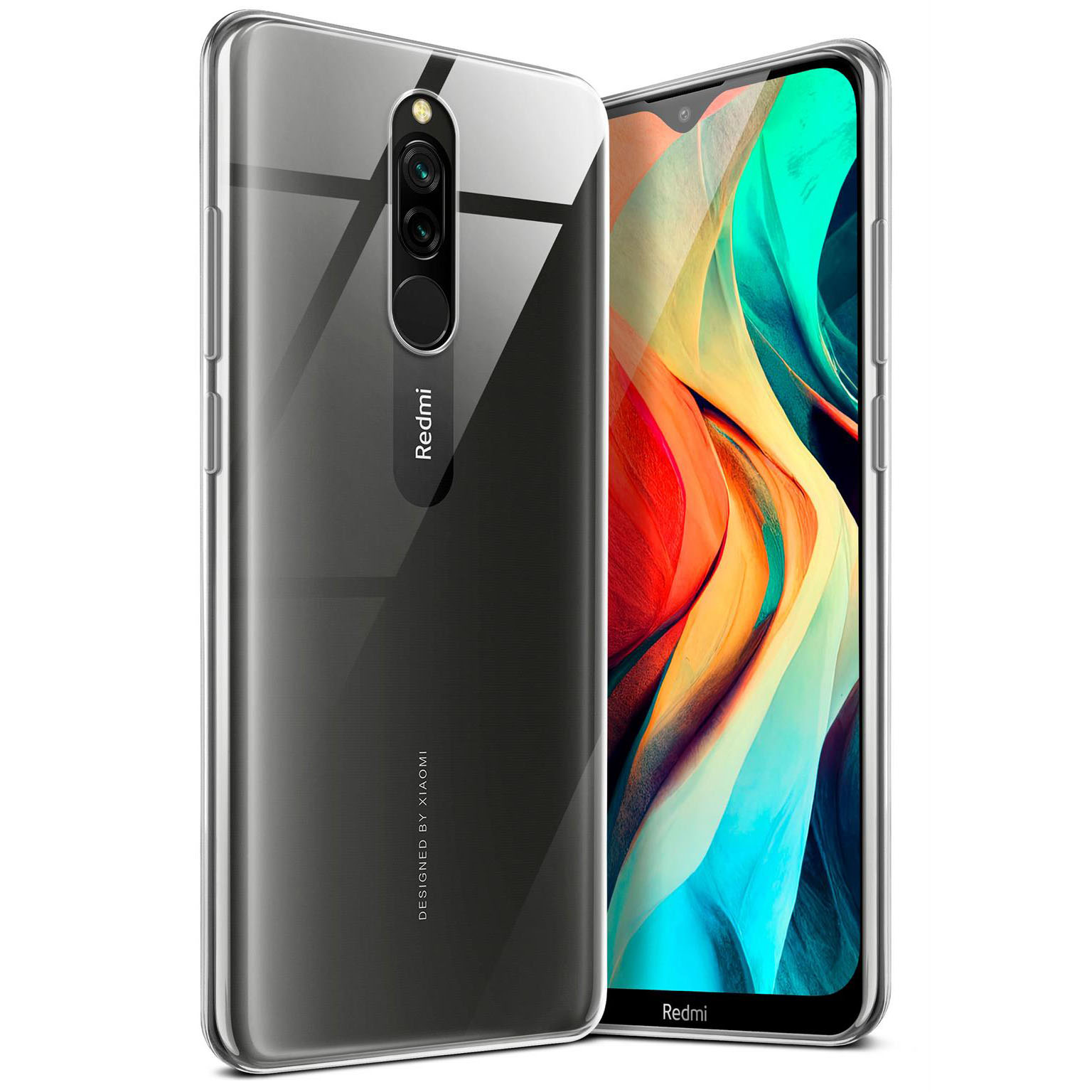moex Aero Case Redmi 8 durchsichtig aus Silikon – undefined