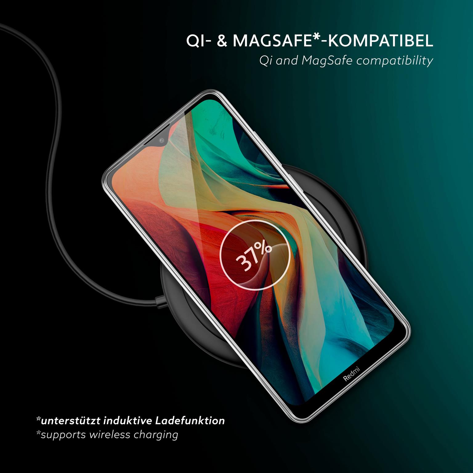 moex Aero Case Redmi 8 durchsichtig aus Silikon – Weiteres Produktbild 6