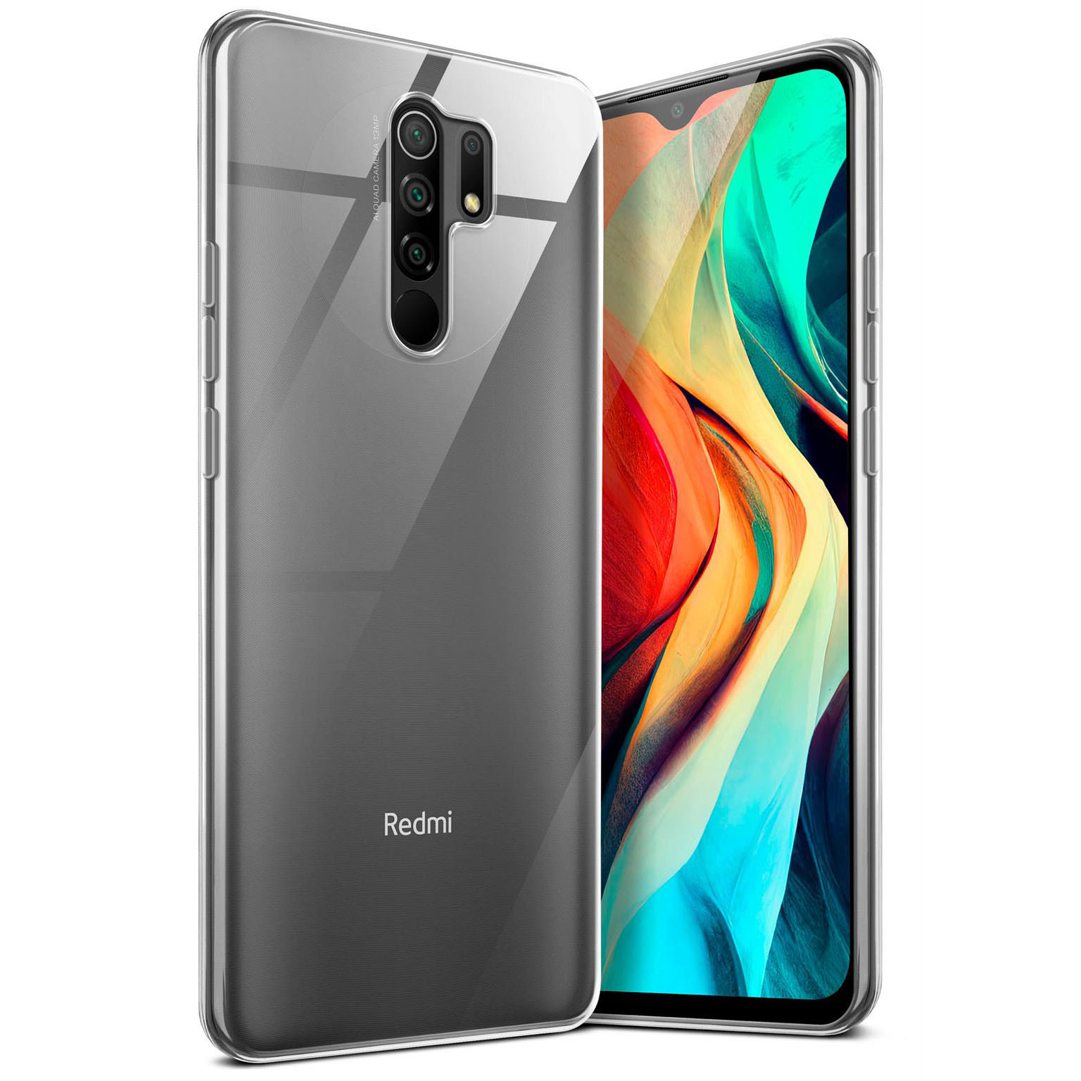moex Aero Case Redmi 9 durchsichtig aus Silikon – undefined