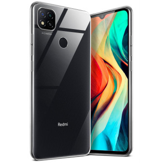 moex Aero Case Redmi 9C durchsichtig aus Silikon – Crystal-Clear