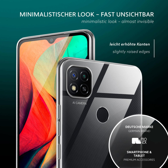 moex Aero Case Redmi 9C durchsichtig aus Silikon – Weiteres Produktbild 4 moex Aero Case Redmi 9C durchsichtig aus Silikon – Weiteres Produktbild 4