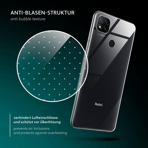moex Aero Case Redmi 9C durchsichtig aus Silikon – Weiteres Produktbild 6