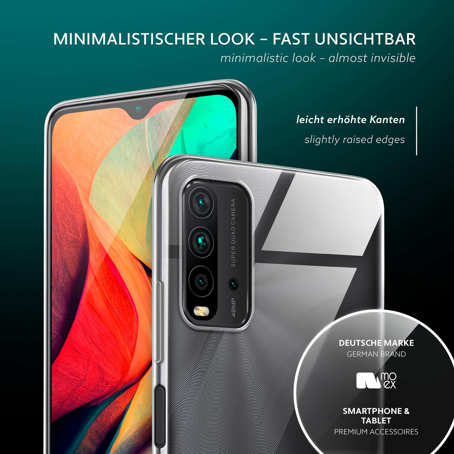 moex Aero Case Redmi 9T durchsichtig aus Silikon – Weiteres Produktbild 4 moex Aero Case Redmi 9T durchsichtig aus Silikon – Weiteres Produktbild 4