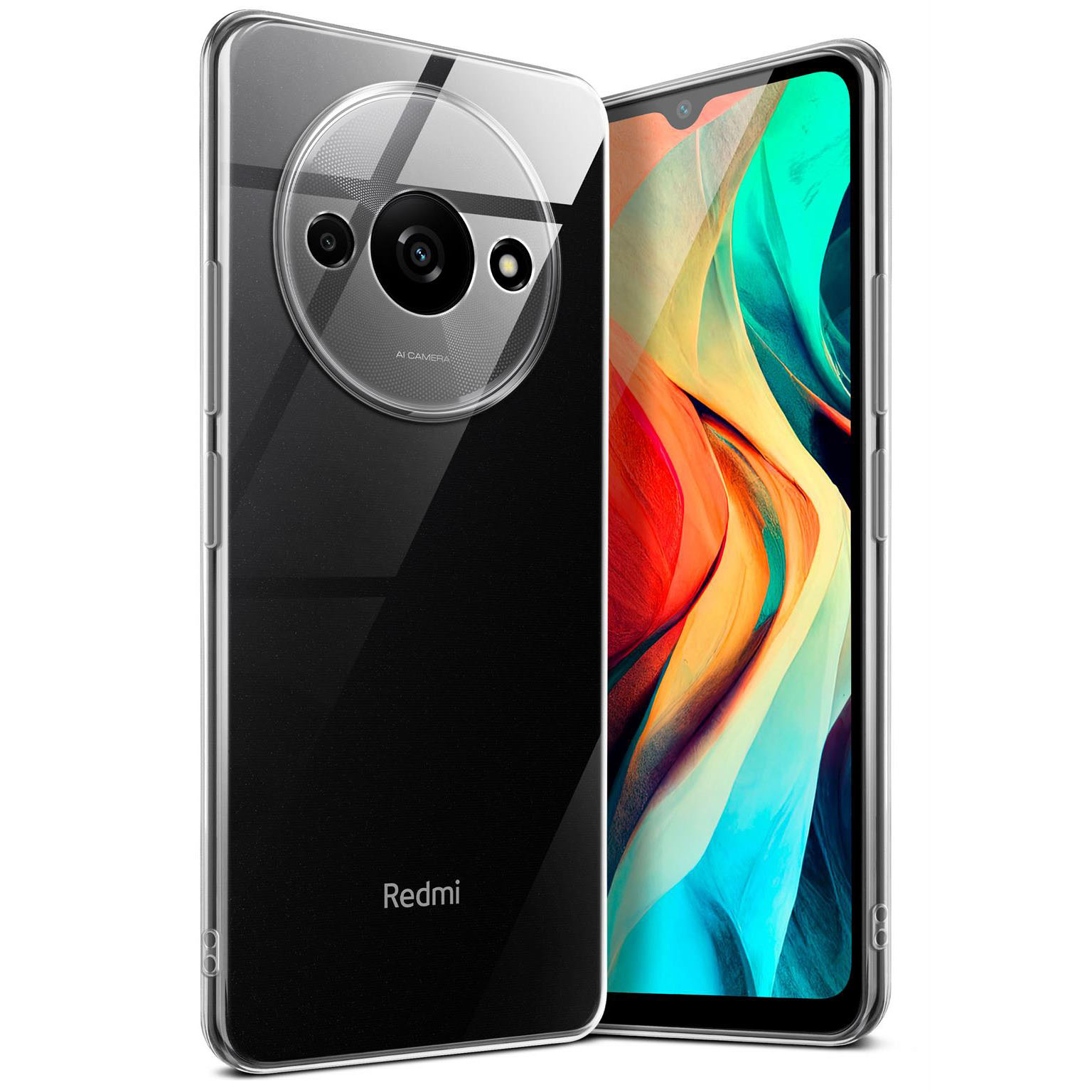 moex Aero Case Redmi A3 durchsichtig aus Silikon – undefined
