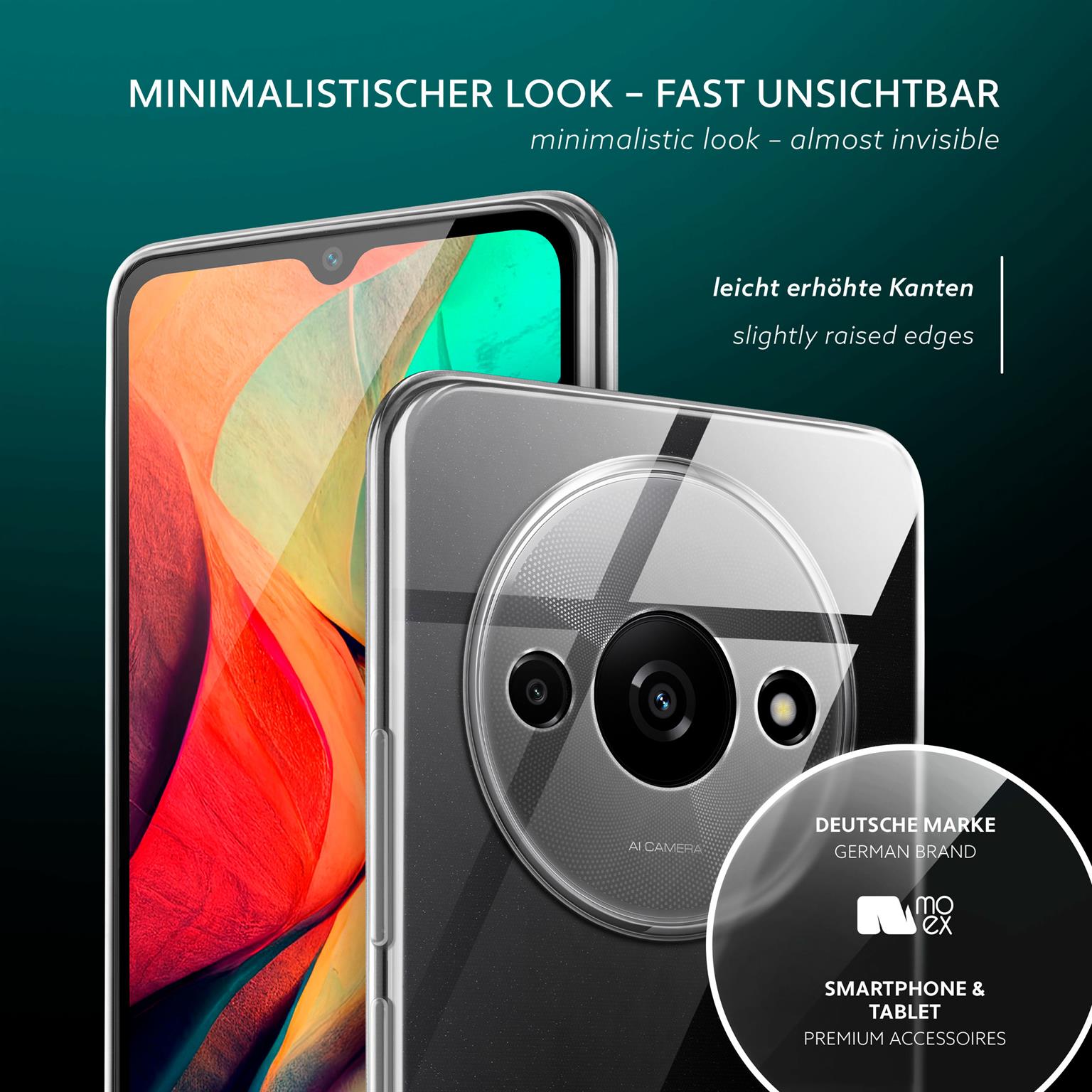 moex Aero Case Redmi A3 durchsichtig aus Silikon – Weiteres Produktbild 4 moex Aero Case Redmi A3 durchsichtig aus Silikon – Weiteres Produktbild 4