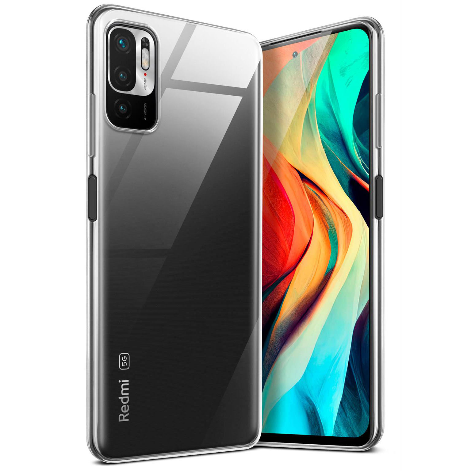 moex Aero Case Redmi Note 10 5G durchsichtig aus Silikon – undefined