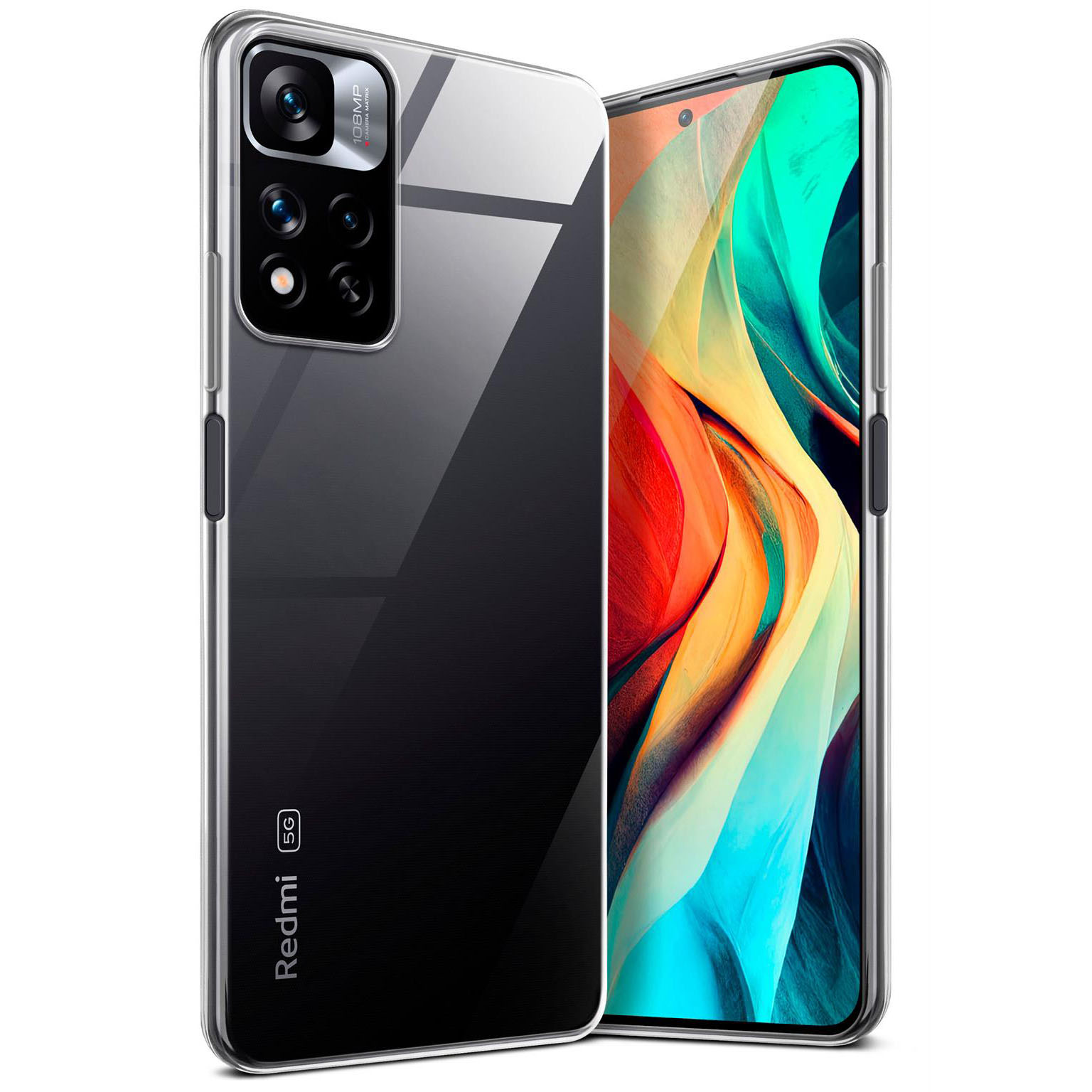moex Aero Case Redmi Note 11 Pro+ 5G durchsichtig aus Silikon – Weiteres Produktbild 1 moex Aero Case Redmi Note 11 Pro+ 5G durchsichtig aus Silikon – Weiteres Produktbild 1