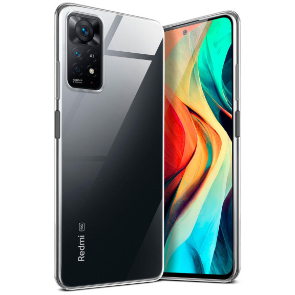 moex Aero Case Redmi Note 11 Pro 5G durchsichtig aus Silikon – Weiteres Produktbild 1