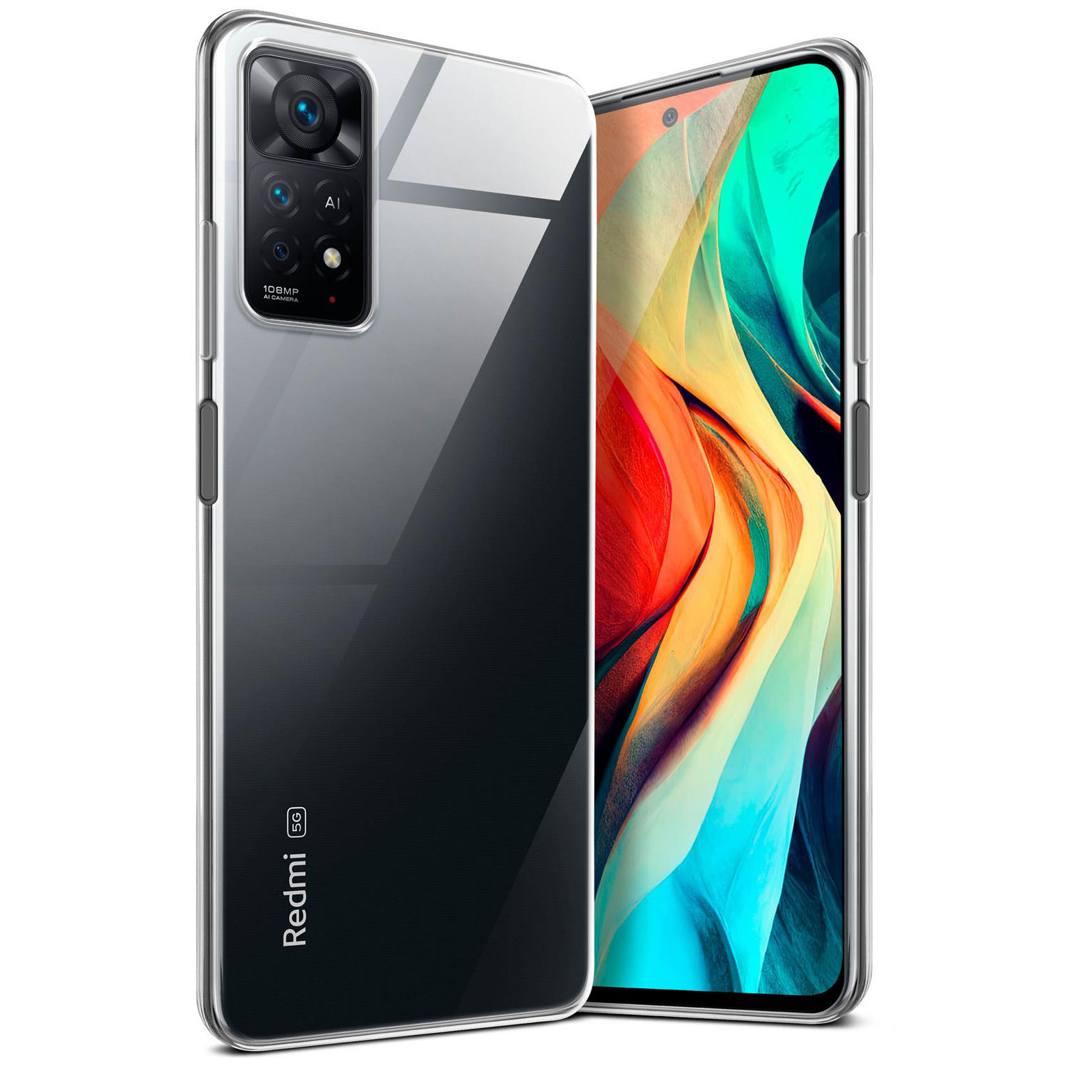 moex Aero Case Redmi Note 11 Pro 5G durchsichtig aus Silikon – Weiteres Produktbild 1 moex Aero Case Redmi Note 11 Pro 5G durchsichtig aus Silikon – Weiteres Produktbild 1