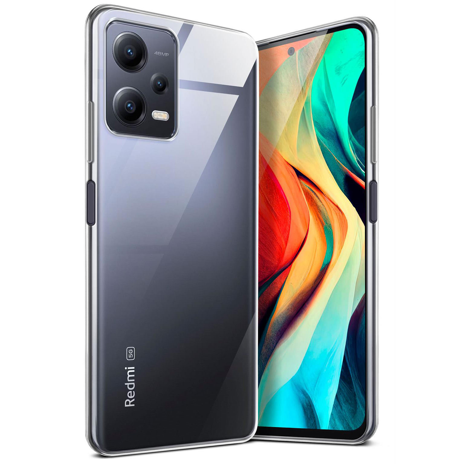 moex Aero Case Redmi Note 12 5G durchsichtig aus Silikon – undefined