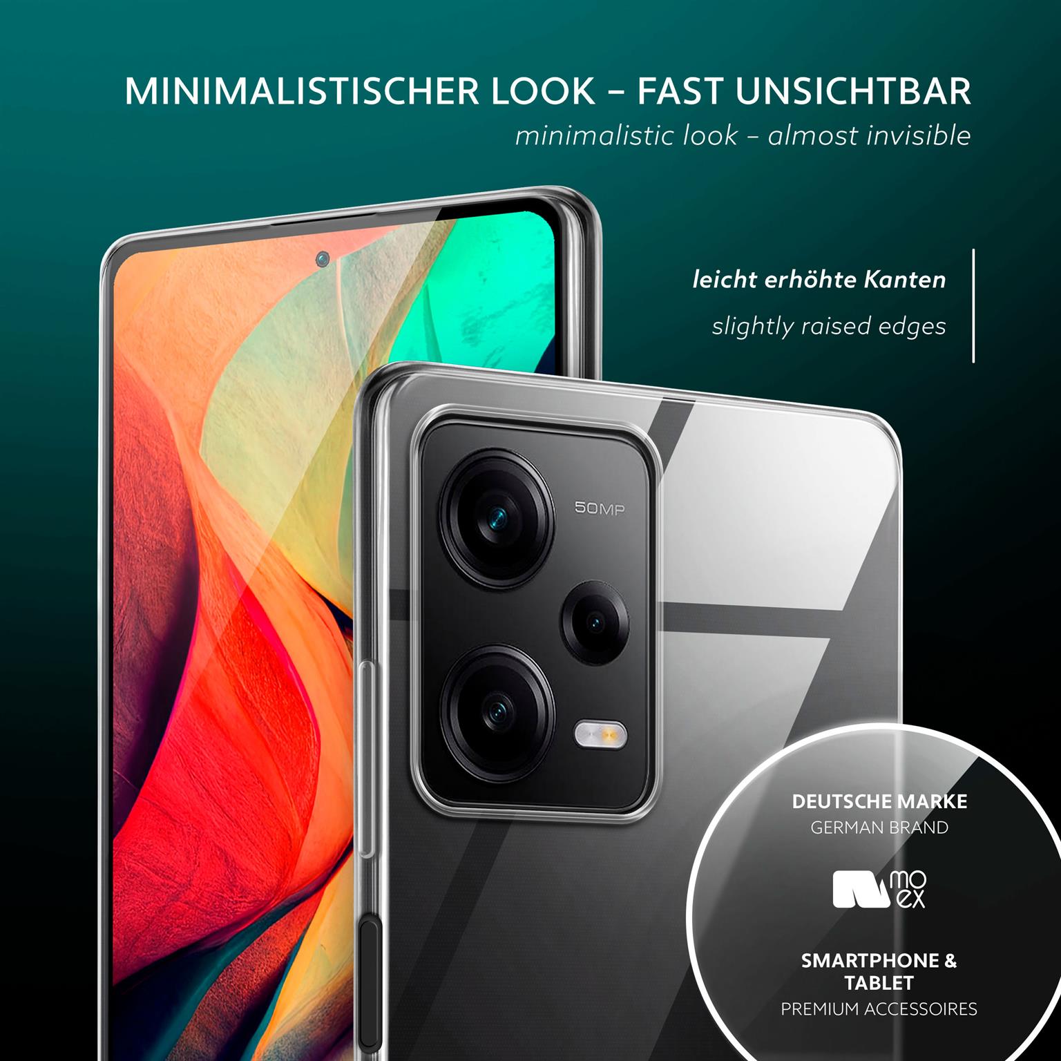 moex Aero Case Redmi Note 12 Pro 5G durchsichtig aus Silikon – Weiteres Produktbild 4 moex Aero Case Redmi Note 12 Pro 5G durchsichtig aus Silikon – Weiteres Produktbild 4
