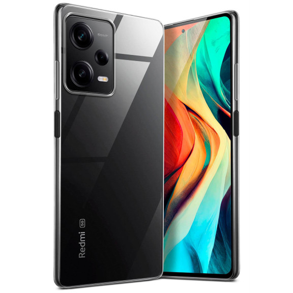 moex Aero Case Redmi Note 12 Pro+ 5G durchsichtig aus Silikon – Weiteres Produktbild 1