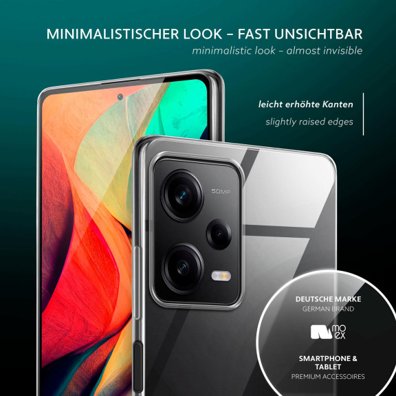 moex Aero Case Redmi Note 12 Pro+ 5G durchsichtig aus Silikon – Weiteres Produktbild 4 moex Aero Case Redmi Note 12 Pro+ 5G durchsichtig aus Silikon – Weiteres Produktbild 4